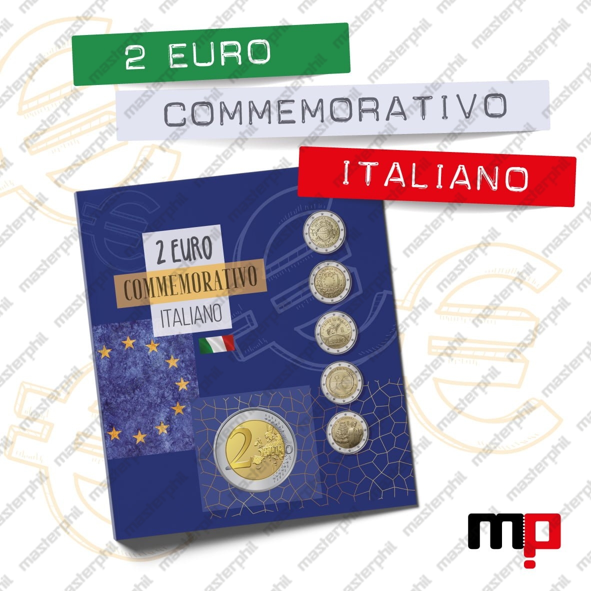 Album Raccoglitore Per Monete Da 2 Euro Commemorativi Italiani - Coins&More